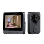 Wireless 2.4G Visual Intercom Doorbell 4.3 inch IPS Screen with Camera Monitor Night Vision - Trustpick