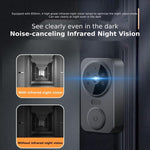 Wireless 2.4G Visual Intercom Doorbell 4.3 inch IPS Screen with Camera Monitor Night Vision - Trustpick