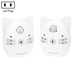 Wireless Audio Baby Monitor Support Voice Monitoring + Intercom + Night Light without Battery - Trustpick