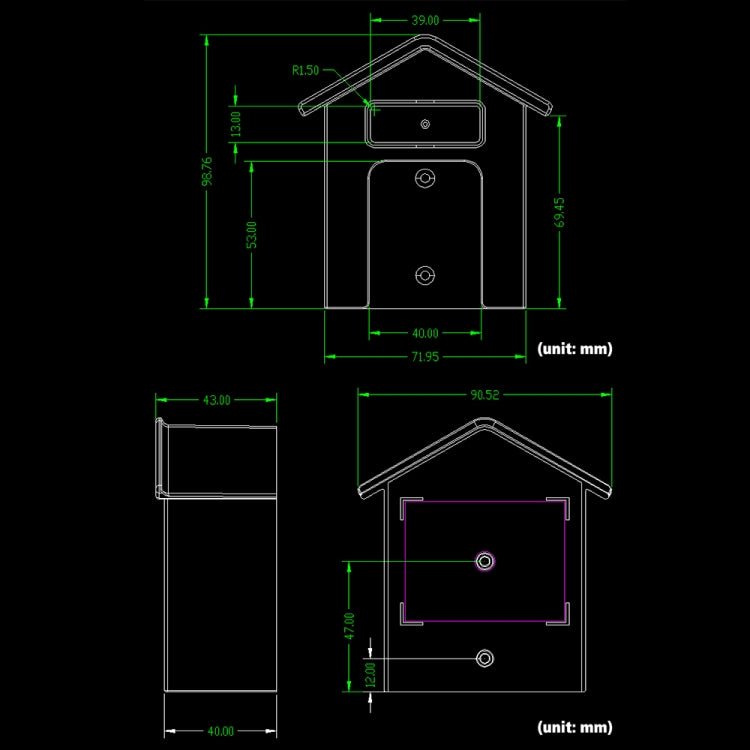 Wireless Doorbell Waterproof Cover Outdoor Doorbell Transparent Rain Protection Case - Trustpick