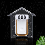 Wireless Doorbell Waterproof Cover Outdoor Doorbell Transparent Rain Protection Case - Trustpick