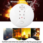 Wireless Fire Sensor Protection Smoke Detector Home Security Alarm Systems - Trustpick