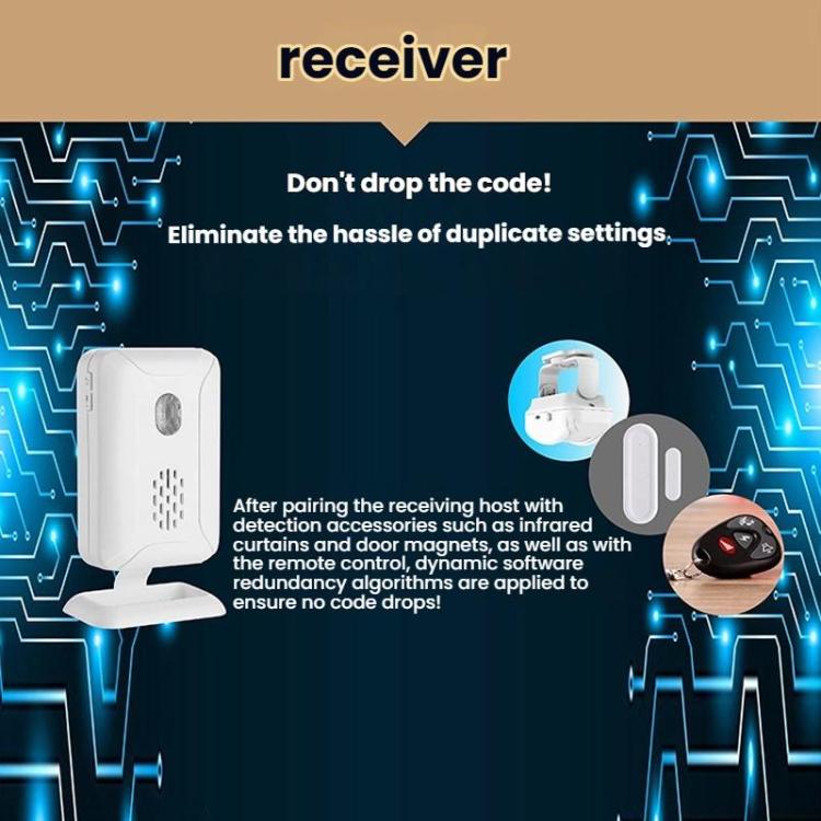 Wireless Infrared Sensor Split Supermarket Welcome Doorbell - Trustpick