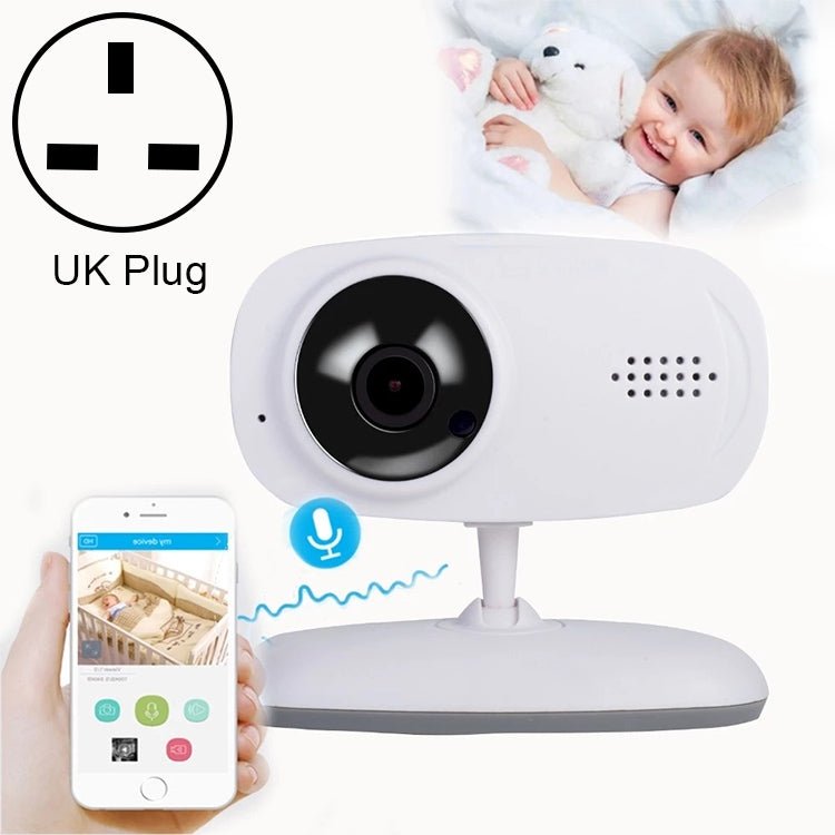 WLSES GC60 720P Wireless Surveillance Camera Baby Monitor, EU Plug - Trustpick