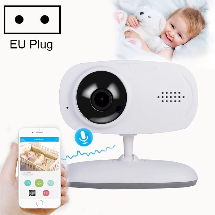 WLSES GC60 720P Wireless Surveillance Camera Baby Monitor, EU Plug - Trustpick