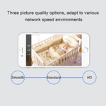 WLSES GC60 720P Wireless Surveillance Camera Baby Monitor, EU Plug - Trustpick