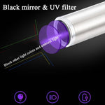 Woods Lamp Cat Moss Detection Lamp Cat Urine Blackhead 365UV Black Mirror Ultraviolet Fluorescent Agent Money Detector Lamp - Trustpick