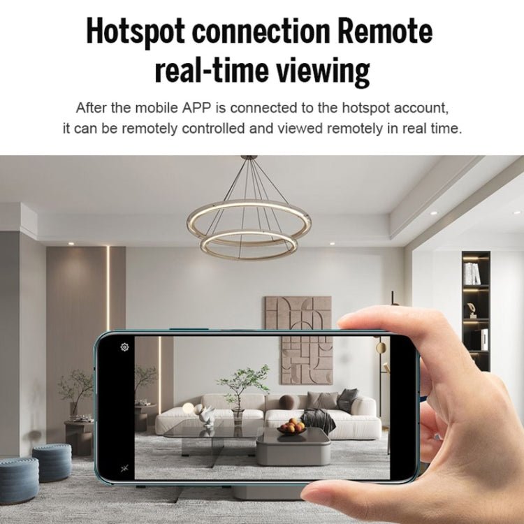 X10 HD Infrared Night Vision Mini WiFi Camera With Base - Trustpick