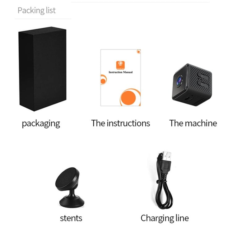 X2 Smart HD Mini WiFi Camera Support Night Vision & Motion Detection & TF Card - Trustpick