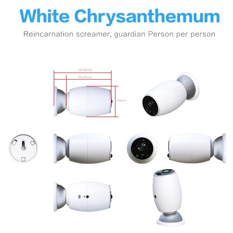 X3 1080P WiFi Smart Video IP54 Waterproof Digital Camera Door Viewer, Support TF Card & Infrared Night Vision - Trustpick