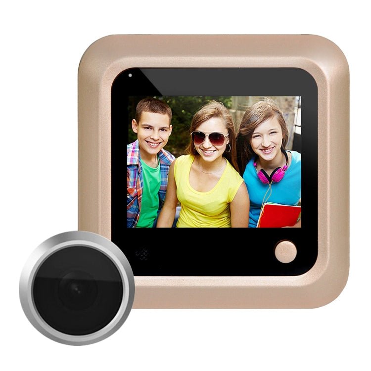 X5 2.4 inch Screen 2.0MP Security Camera No Disturb Peephole Viewer, Support TF Card - Trustpick