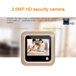 X5 2.4 inch Screen 2.0MP Security Camera No Disturb Peephole Viewer, Support TF Card - Trustpick
