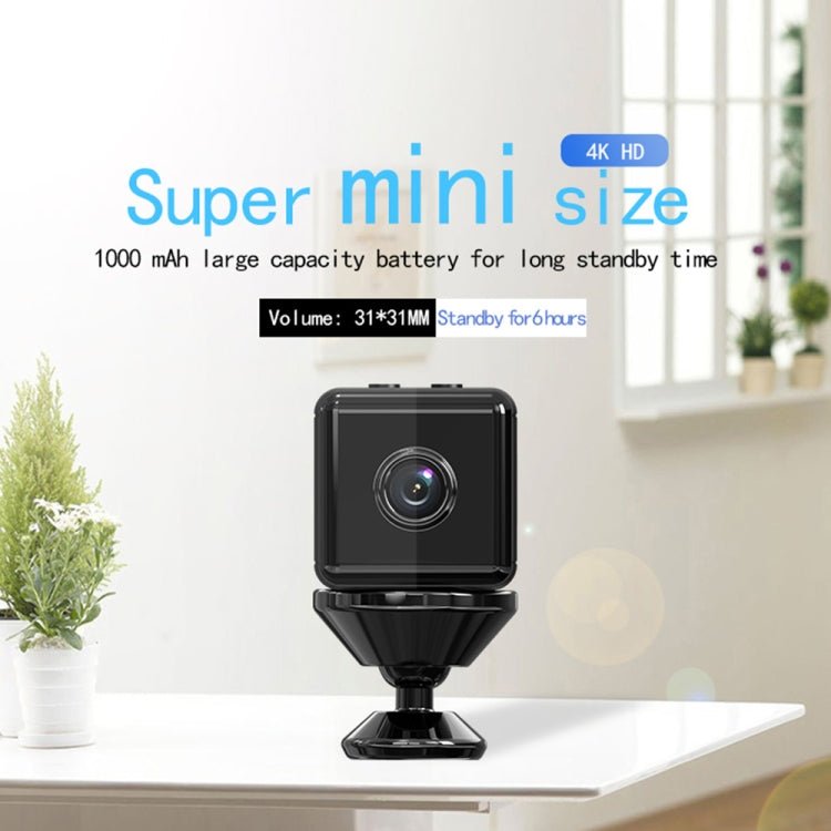 X6D HD 1080P Wireless Home Mini Surveillance Camera, Support Infrared Night Vision & Motion Detection & TF Card - Trustpick