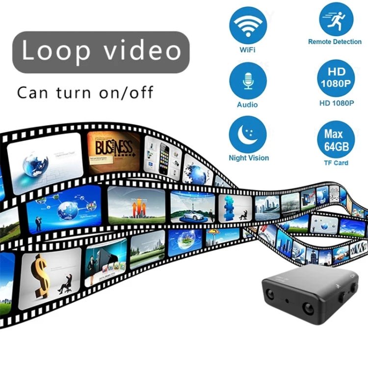 XD Camera 1080p HD Video Smart IR - CUT Infrared Night Vision Sports Camera - Trustpick