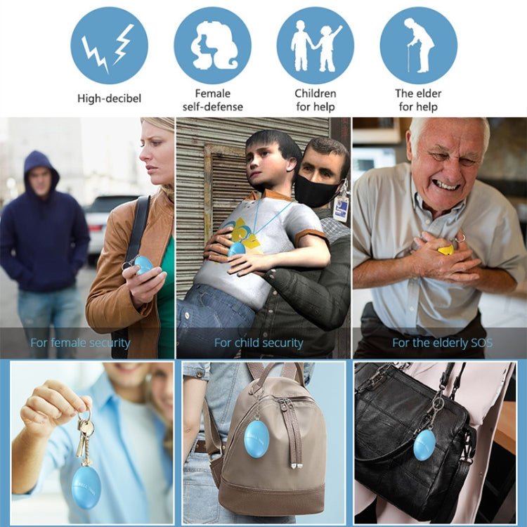 XD - FDQ Football Personal Alarm Safety Keychain - Trustpick