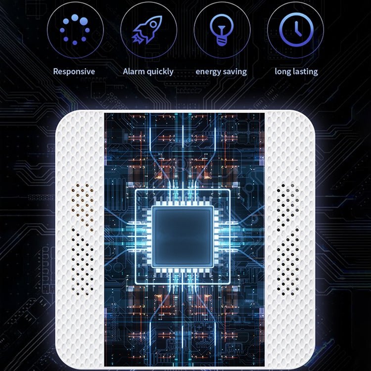 XY - S510COM 2 in 1 Carbon Monoxide Smoke Composite Alarm Detector without Battery - Trustpick