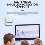 XY - S510COM 2 in 1 Carbon Monoxide Smoke Composite Alarm Detector without Battery - Trustpick