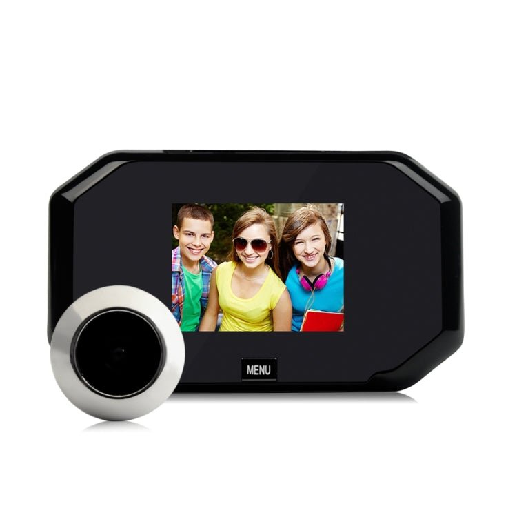 YB - 30BH 3 inch Screen 1.0MP Security Camera Taking Picture Door Peephole, Support TF Card - Trustpick