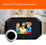 YB - 30BH 3 inch Screen 1.0MP Security Camera Taking Picture Door Peephole, Support TF Card - Trustpick