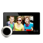 YB - 43CH 4.3 inch Screen 1.0MP Security Camera Door Peephole with One - key to Watch Function - Trustpick