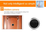 YB - 43CH 4.3 inch Screen 1.0MP Security Camera Door Peephole with One - key to Watch Function - Trustpick