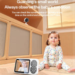 Yesido KM26 3.5 inch TFT screen 2.4G Baby Monitor Care Camera, Plug: UK Plug - Trustpick