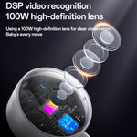 Yesido KM26 3.5 inch TFT screen 2.4G Baby Monitor Care Camera, Plug: UK Plug - Trustpick