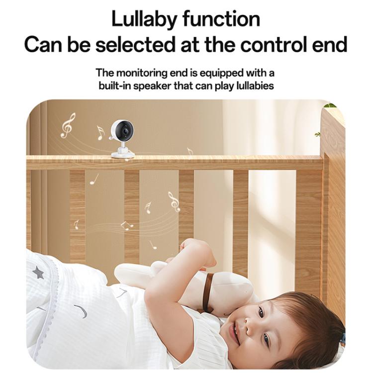 Yesido KM26 3.5 inch TFT screen 2.4G Baby Monitor Care Camera, Plug: UK Plug - Trustpick