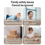 Yesido KM27 4.3 inch TFT Screen 2.4G Wireless Video Intercom Doorbell, Plug: UK Plug - Trustpick