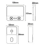 Yesido KM27 4.3 inch TFT Screen 2.4G Wireless Video Intercom Doorbell, Plug: UK Plug - Trustpick