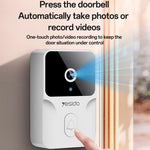 Yesido KM27 4.3 inch TFT Screen 2.4G Wireless Video Intercom Doorbell, Plug: UK Plug - Trustpick