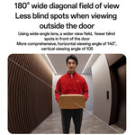 Yesido KM27 4.3 inch TFT Screen 2.4G Wireless Video Intercom Doorbell, Plug: UK Plug - Trustpick