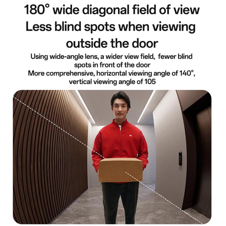 Yesido KM27 4.3 inch TFT Screen 2.4G Wireless Video Intercom Doorbell, Plug: UK Plug - Trustpick