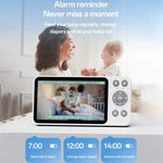 Yesido KM28 5 inch LCD Screen 2.4G WiFi Baby Monitor Care Camera, Plug: UK Plug - Trustpick