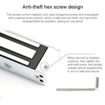 YH - 280D Double Door Magnetic Lock (280kg) - Trustpick