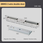 YH - 280D Double Door Magnetic Lock (280kg) - Trustpick