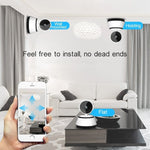 YH001 720P HD 1.0 MP Wireless IP Camera, Support Infrared Night Vision / Motion Detection / APP Control, AU Plug - Trustpick