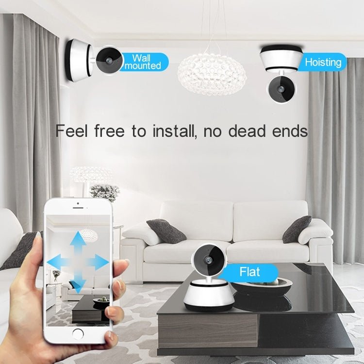 YH001 720P HD 1.0 MP Wireless IP Camera, Support Infrared Night Vision / Motion Detection / APP Control, AU Plug - Trustpick
