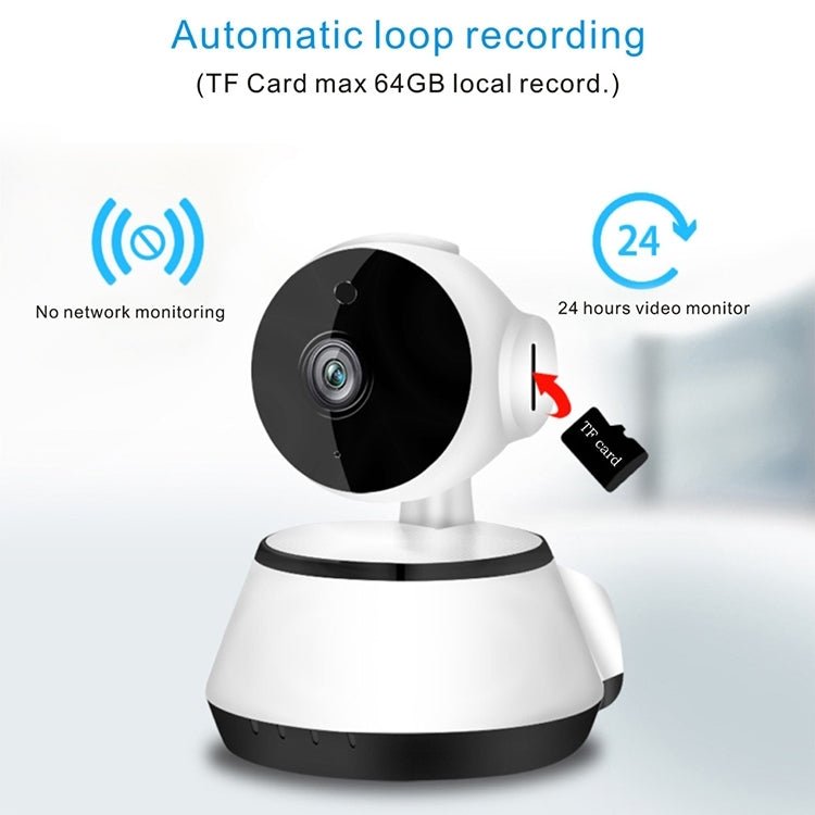 YH001 720P HD 1.0 MP Wireless IP Camera, Support Infrared Night Vision / Motion Detection / APP Control, AU Plug - Trustpick