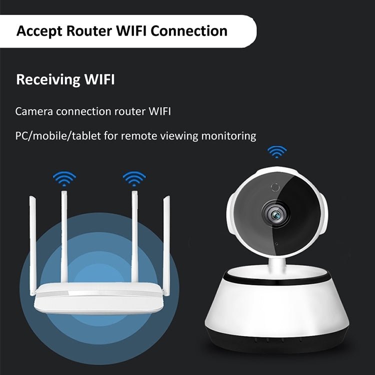 YH001 720P HD 1.0 MP Wireless IP Camera, Support Infrared Night Vision / Motion Detection / APP Control, AU Plug - Trustpick