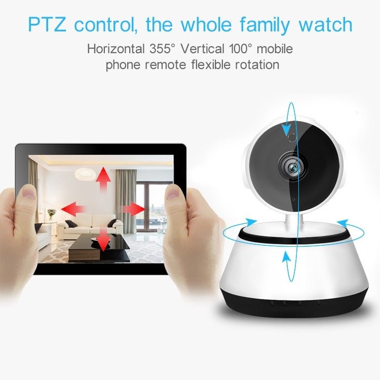 YH001 720P HD 1.0 MP Wireless IP Camera, Support Infrared Night Vision / Motion Detection / APP Control, AU Plug - Trustpick
