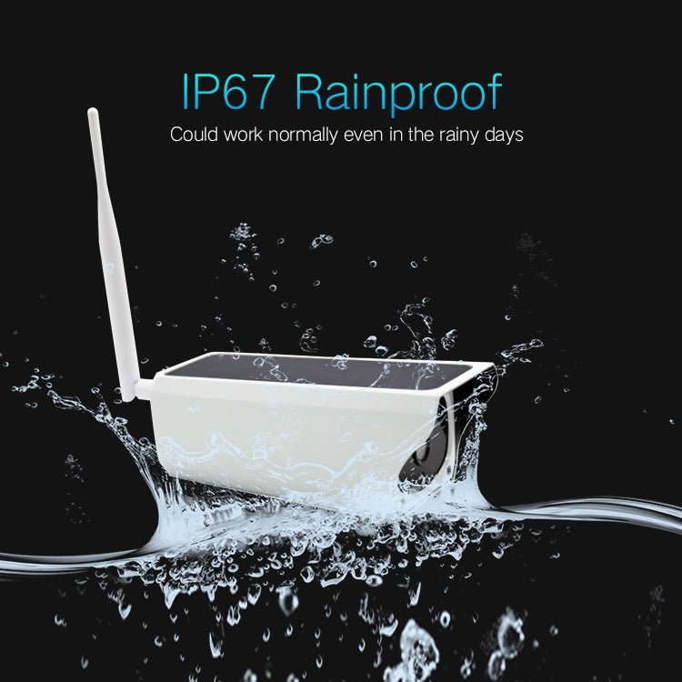 YS - Y4 1080P HD Solar Wifi Battery Camera, Support Motion Detection & Infrared Night Vision & SD Card(Max 32GB) - Trustpick