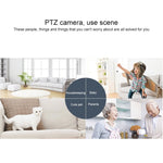 YT47 HD Wireless Indoor Network Shaking Head Camera, Support Motion Detection & Infrared Night Vision & Micro SD Card, AU Plug - Trustpick