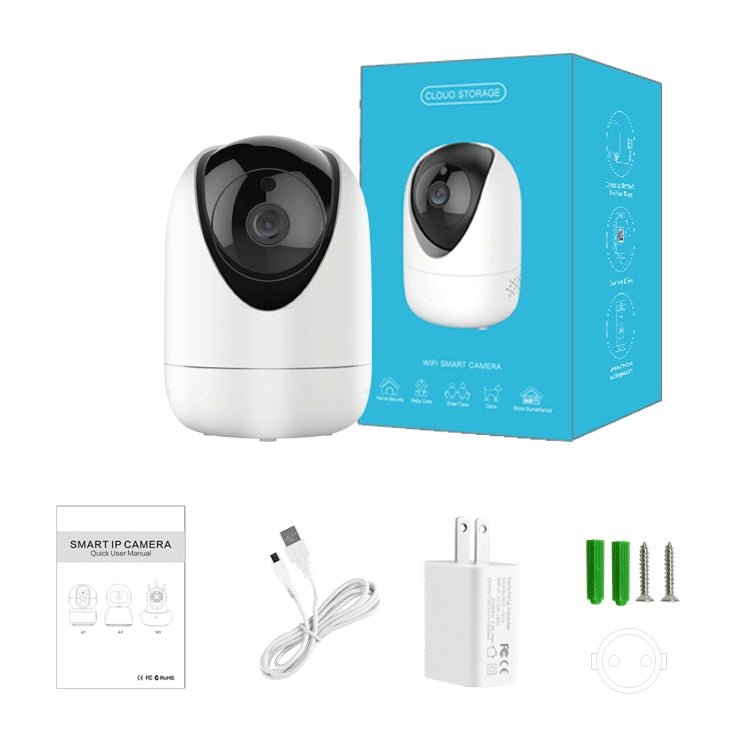 YT47 HD Wireless Indoor Network Shaking Head Camera, Support Motion Detection & Infrared Night Vision & Micro SD Card, AU Plug - Trustpick