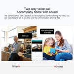 YT47 HD Wireless Indoor Network Shaking Head Camera, Support Motion Detection & Infrared Night Vision & Micro SD Card, AU Plug - Trustpick