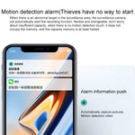 YT47 HD Wireless Indoor Network Shaking Head Camera, Support Motion Detection & Infrared Night Vision & Micro SD Card, AU Plug - Trustpick