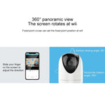 YT47 HD Wireless Indoor Network Shaking Head Camera, Support Motion Detection & Infrared Night Vision & Micro SD Card, AU Plug - Trustpick