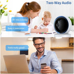YT50 - 2 3.0MP 360 Rotation IP Camera WiFi Smart Security Camera, Support TF Card / Two - way Audio / Motion Detection / Night Vision - Trustpick