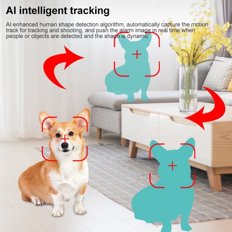 YT53 3MP Indoor HD Surveillance Wireless PTZ Camera - Trustpick