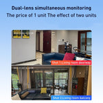 YT66 Dual 2MP Wireless Smart PTZ Camera - Trustpick